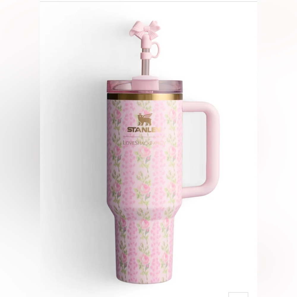 The Stanley X LoveShackFancy Quencher | 40 Oz in Blooming Heirloom